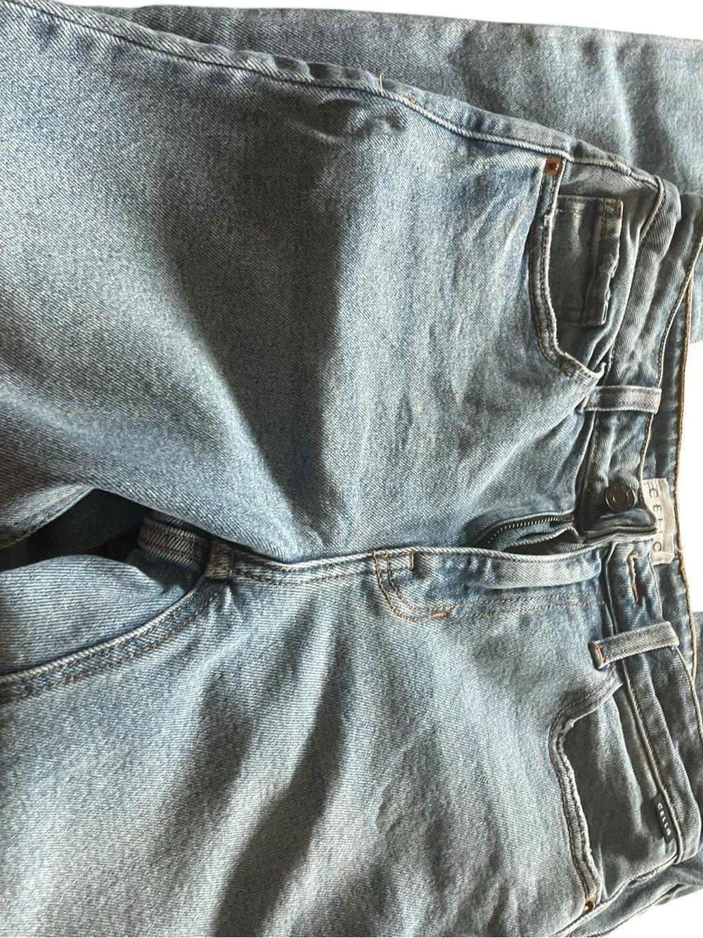 Cello Classic Light Wash Blue Denim Jeans excellent size 3